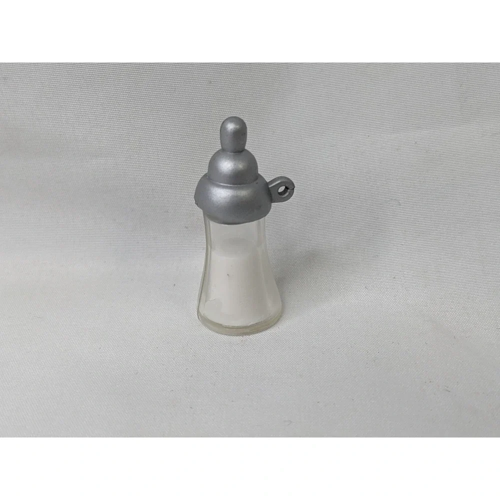 Bratz Babyz Baby Doll Bottle 1.25 Inch White Silver Replacement‎